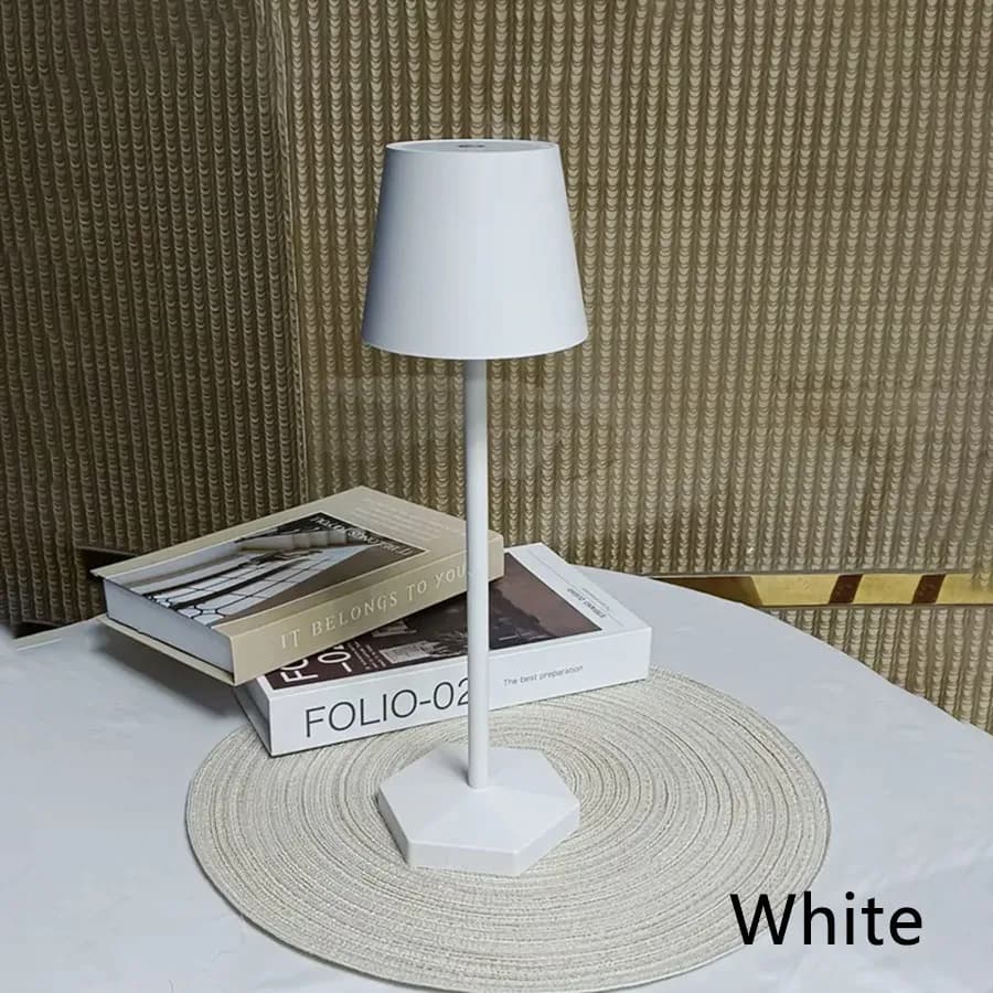 lampe de table blanche