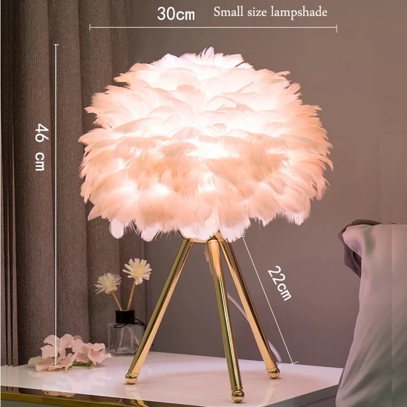lampe de chevet doré